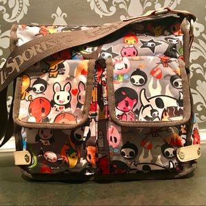 LeSportSac x Tokidoki Inferno Messenger Bag